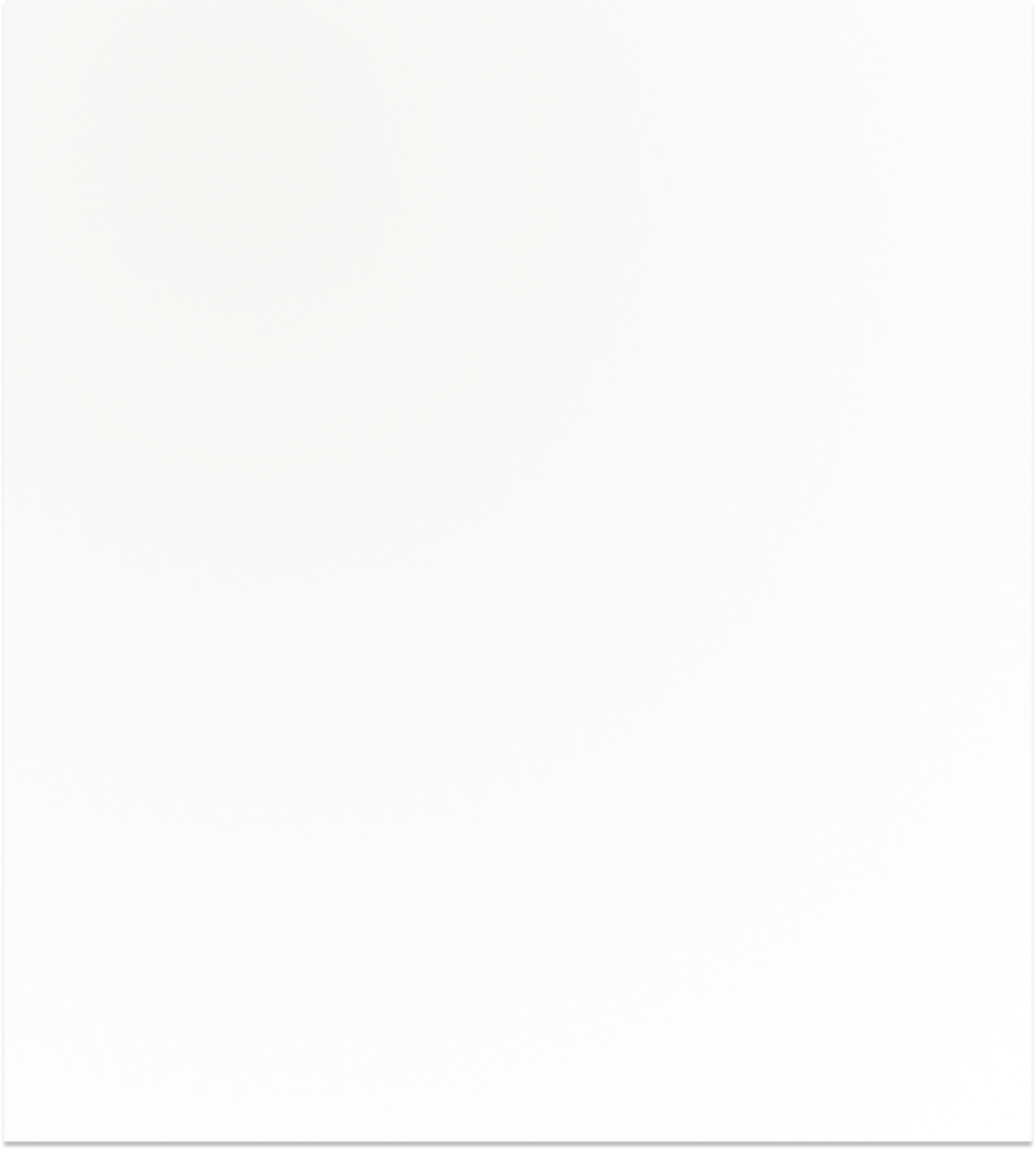 Square White Paper Overlay